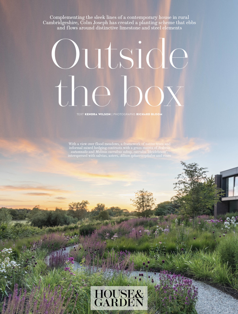 Colm Joseph Gardens Cambridgeshire garden featured in House & Garden The List August 2023