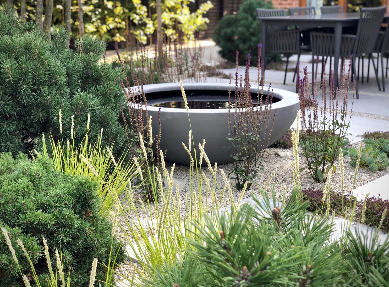 Suffolk Garden Design outdoor living in Bury St Edmunds
